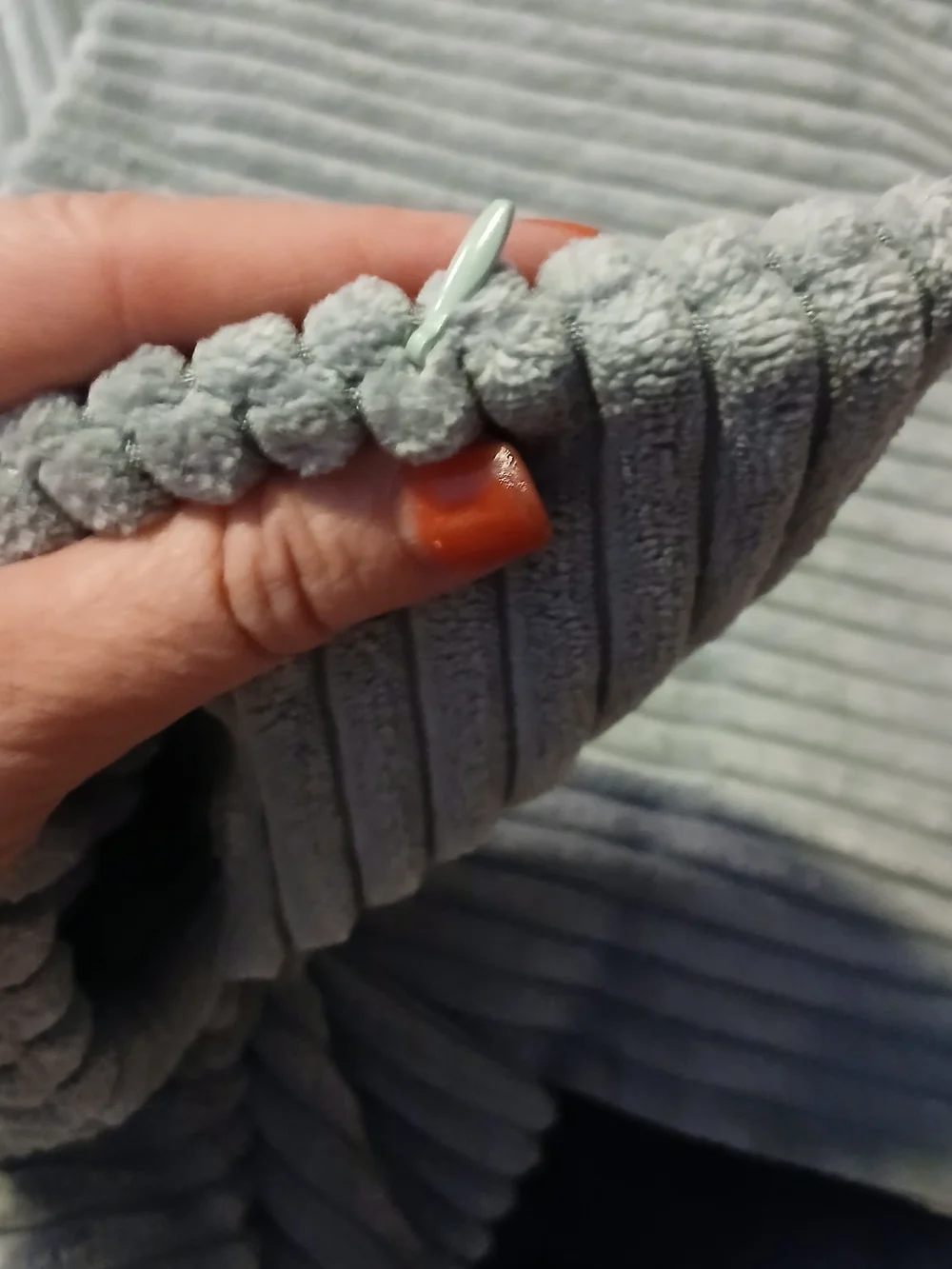 3-Soft Ribbed Sage Green Throw Pillow - Home Holiday